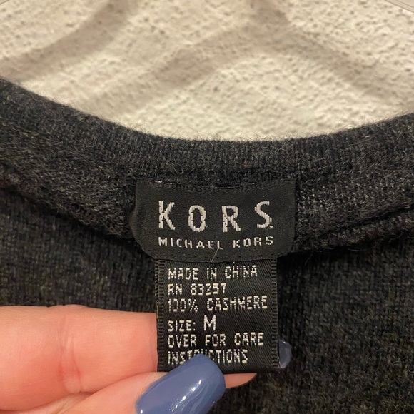 Kors Michael Kors Vintage Cashmere Sweater Size Medium EUC - Picture 3 of 4